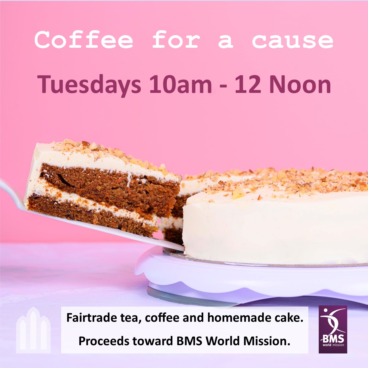 Coffee for a Cause advert square